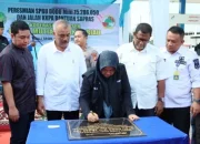 Bupati Siak Resmikan SPBU