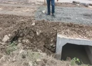 Pekerjaan Gorong-Gorong Pemprov Lampung di Karangkumbang Diduga Tidak Sesuai Standar Teknis