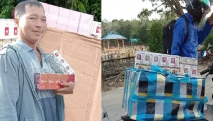 Di Tengah Penertiban, Peredaran Rokok Ilegal Pulau Bengkalis Belum Terputus