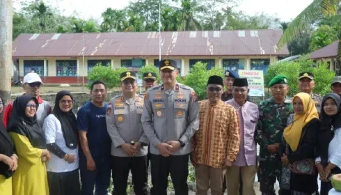 Menjemput Harapan Ujung Meranti, Wakapolda Riau Pastikan Jembatan Anak Semulut
