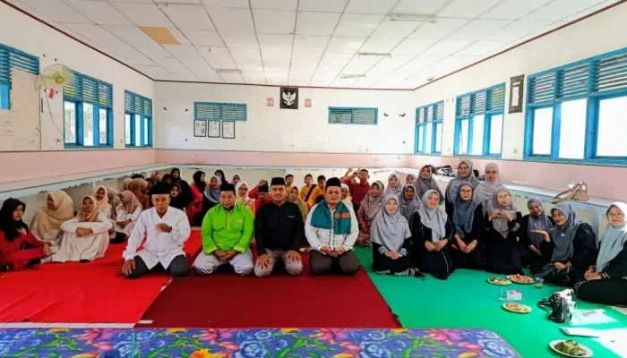 Sholawat dan Doa Kebersamaan Warnai Peringatan Isra Mi’raj di MTsS YPPI Bengkalis