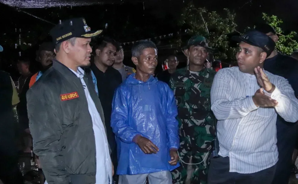 Hujan Deras Picu Ancaman Banjir, Wali Kota Pekanbaru Turun Langsung Cek Lokasi Rawan