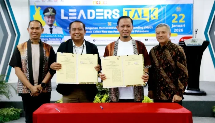 Leaders Talk di PCR, Wali Kota Pekanbaru Dorong Kolaborasi Kampus untuk Atasi Banjir dan Kemacetan