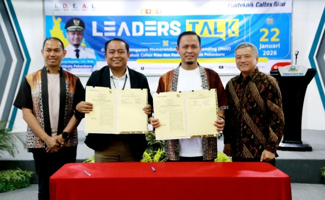 Leaders Talk di PCR, Wali Kota Pekanbaru Dorong Kolaborasi Kampus untuk Atasi Banjir dan Kemacetan