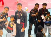 Bikin Bangga, Dua Pelajar SD Santa Maria Raih Emas di Kejuaraan Silat Riau