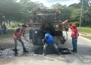 Jelang Lebaran, PUPR Siak Benahi Jalan Penghubung Produksi dan Permukiman