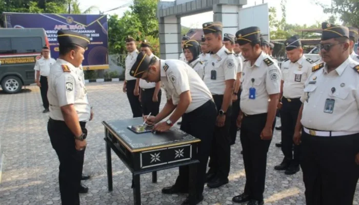 Menjaga Nurani Birokrasi, Lapas Kelas IIA Bengkalis Ikrarkan Zona Integritas