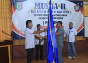 Bambang Hartono Kembali Nahkodai FKWKP, Komitmen Perkuat Marwah Pers Pringsewu