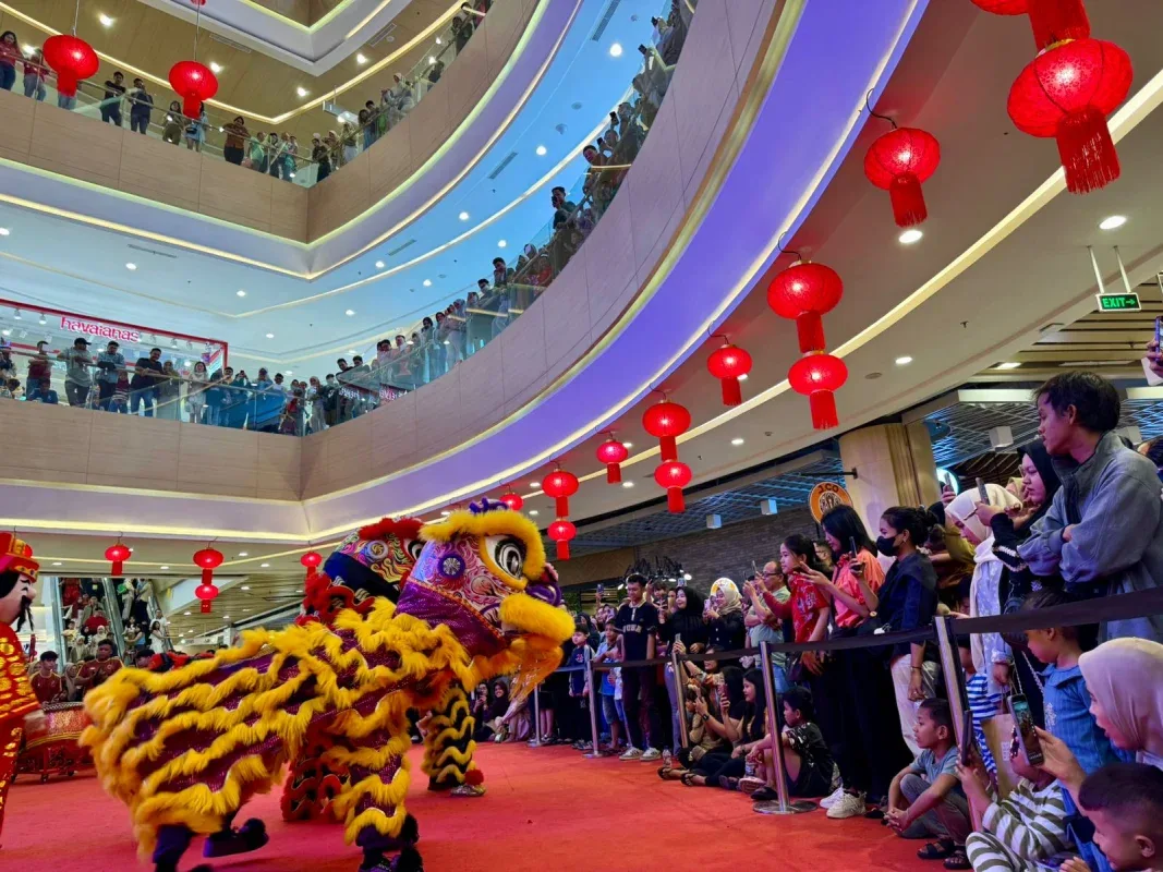 Oriental Gala Imlek 2026 Meriahkan Living World Pekanbaru