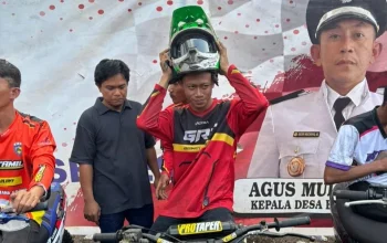 Latber Motocross Sirkuit Ndoro FC Empang Pandan, Siak, Ilham Rizky Tembus Final dan Finis Keempat RBT Karbu Bebas Open