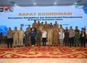 Rakor Pascabencana Sumut: Rp430 Miliar Disiapkan, Pemulihan Dipacu