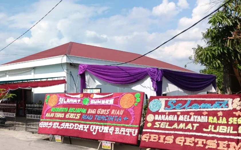 GBIS Riau Rayakan 50 Tahun Pelayanan, Teguhkan Arah Misi Gereja ke Daerah Terpencil