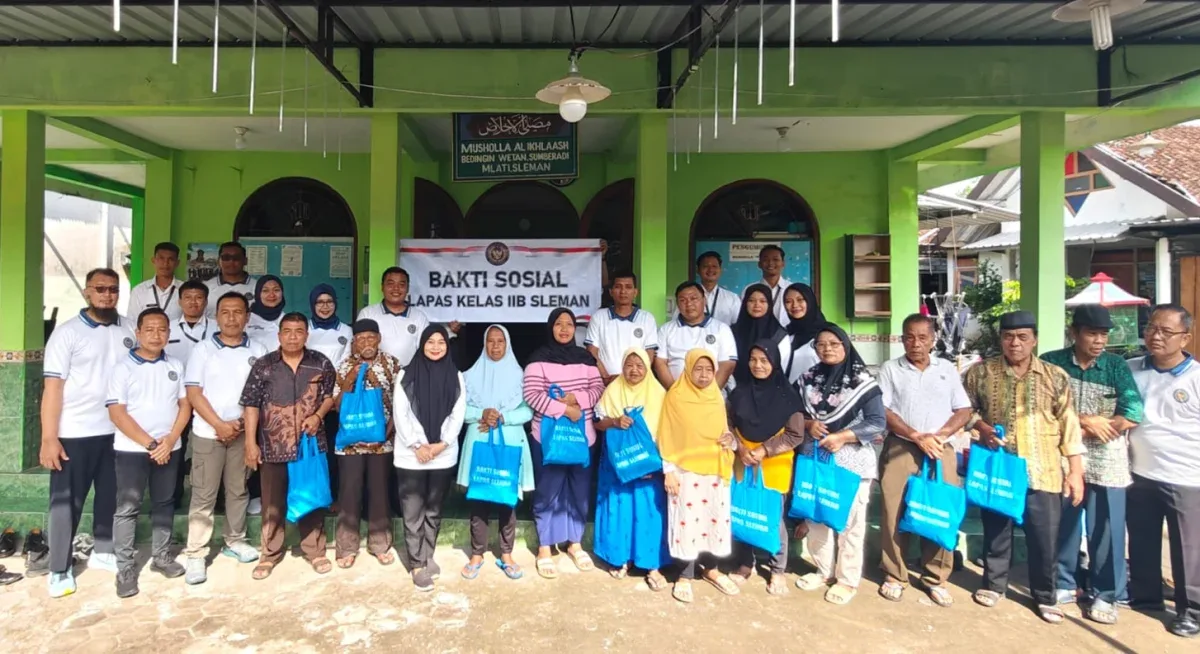 Sambut Ramadhan 1447 H, Lapas Sleman Perkuat Pembinaan WBP dan Kepedulian Sosial