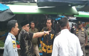 Pemkab Kampar Tutup Akses Kendaraan di Eks Jalan Dt Tabano, Fokus Benahi Pasar Inpres