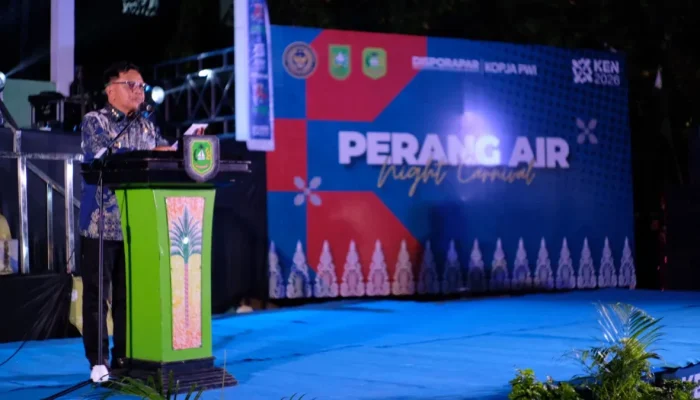 Imlek di Meranti: Perang Air Night Carnival 2026 Dongkrak Kunjungan Tembus 20 Ribu Wisatawan