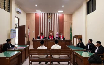 Dua Terdakwa Korupsi Bimtek Aparatur Desa Pringsewu Dituntut 3 Tahun Penjara