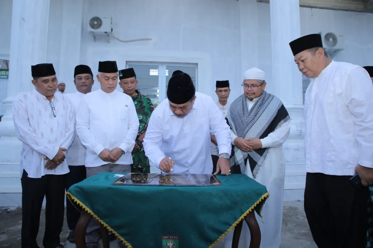 Bupati Asahan Resmikan Masjid Al-Ikhlas Kelurahan Mutiara Dalam Rangkaian Safari Ramadhan Khusus 1447 H