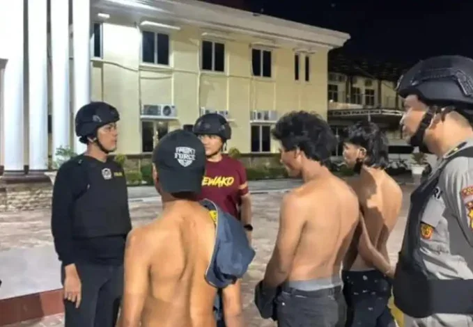 Tiga Terduga Pungli Diciduk di Dumai, Polisi Tegaskan Perang Terhadap Premanisme Jalanan