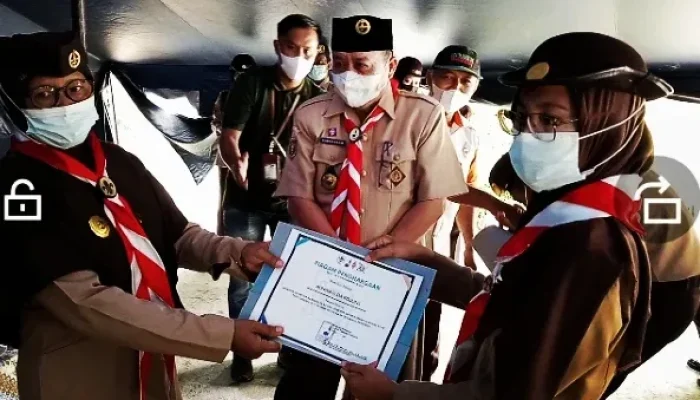 JOTA-JOTI 2021 Kwarcab Pringsewu Resmi Ditutup, Peserta Diharapkan Makin Terampil Komunikasi