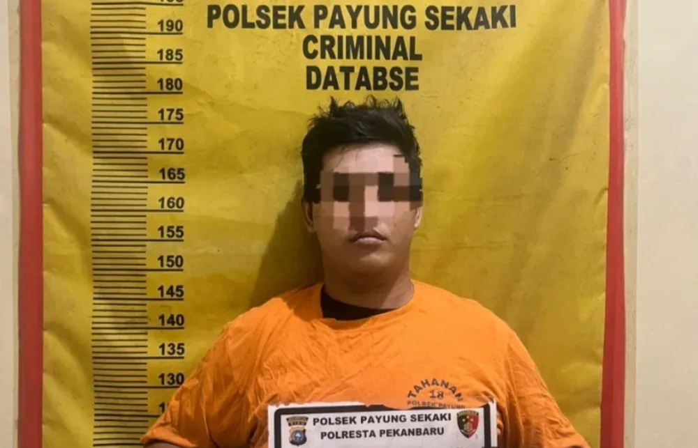 Polisi Bekuk Pelaku Curat di Pekanbaru, Motor Korban Raib Saat Ditinggal di Kontrakan