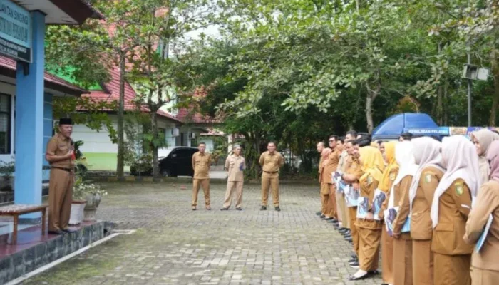 58 PPPK Terima SPMT di Kominfo Kuansing, Disiplin Kerja Jadi Sorotan Utama