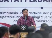 Pisah Sambut Kapolres Kuansing, Bupati Suhardiman Apresiasi Dedikasi AKBP Ricky