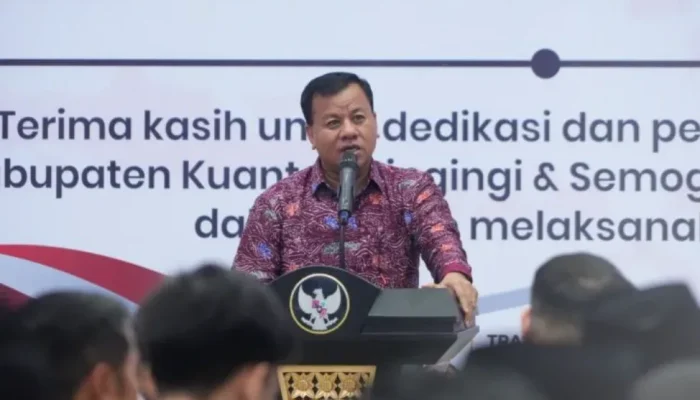 Pisah Sambut Kapolres Kuansing, Bupati Suhardiman Apresiasi Dedikasi AKBP Ricky