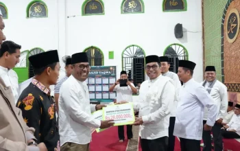 Safari Ramadhan di Benai, Wabup Kuansing Tekankan Pembangunan Meski Kondisi Keuangan Daerah Sulit