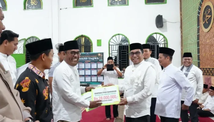 Safari Ramadhan di Benai, Wabup Kuansing Tekankan Pembangunan Meski Kondisi Keuangan Daerah Sulit