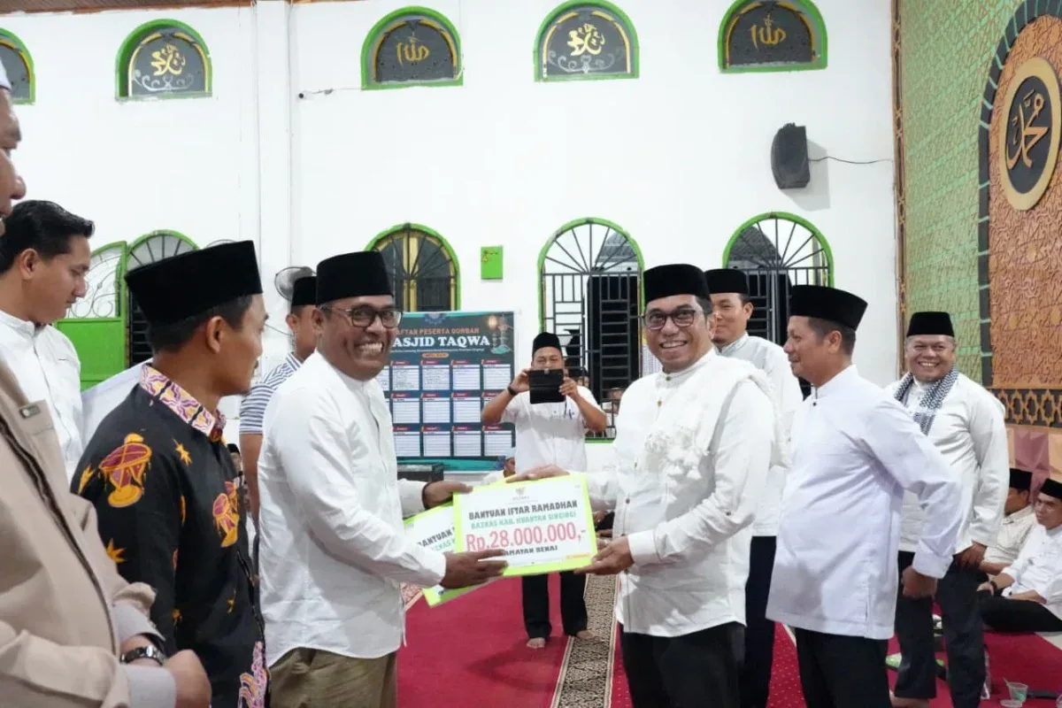 Safari Ramadhan di Benai, Wabup Kuansing Tekankan Pembangunan Meski Kondisi Keuangan Daerah Sulit