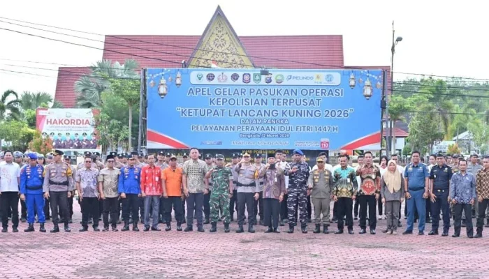 Pastikan Lebaran Aman dan Lancar, Polres Bengkalis Resmi Mulai Operasi Ketupat Lancang Kuning 2026