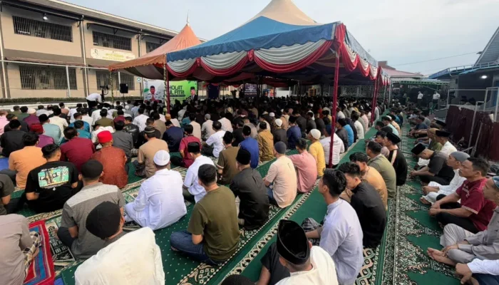 Momentum Idulfitri di Lapas Bengkalis: Sholat Id Khidmat dan Remisi Hadirkan Harapan Baru