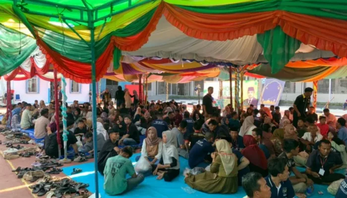 Mengurai Rindu Lebaran Kedua: 2.385 Pengunjung Padati Lapas Kelas IIA Bengkalis