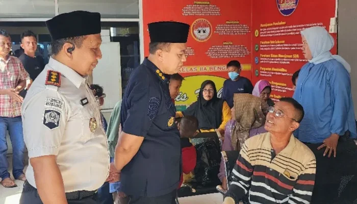 Silaturahmi Lebaran Berakhir Tertib; Lapas Bengkalis Tegaskan Layanan Humanis di Hari Raya