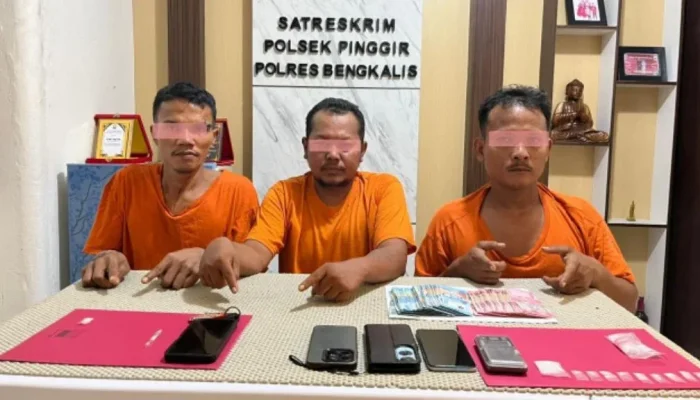 Kapolsek Pinggir Tancap Gas: Rantai Sabu Terbongkar, Jaringan Mulai Terkuak