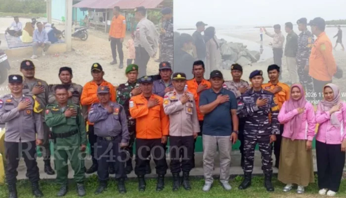 Selatbaru Dipenuhi Wisatawan; Kapolsek Bantan Kendalikan Pengamanan Secara Humanis