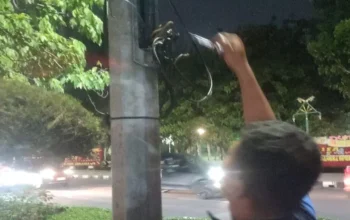 Kabel LPJU Dicuri, Dishub Pekanbaru Gerak Cepat Pulihkan Penerangan Jalan Sudirman