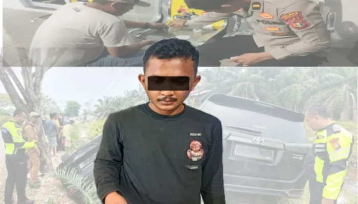 Tabrak Fortuner Waka DPRD Bengkalis, Sopir Innova Reborn Ditetapkan Tersangka Usai Positif Narkoba