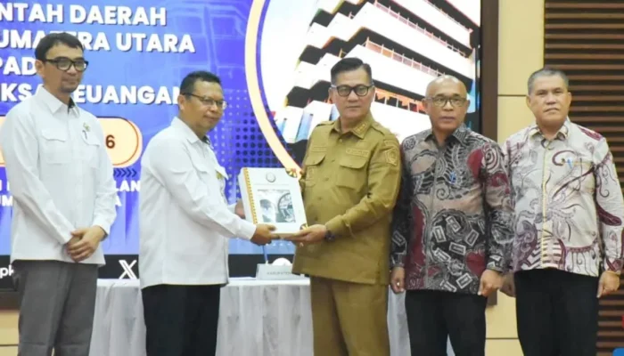 Bupati Nias Selatan Serahkan LKPD 2025 ke BPK, Tegaskan Komitmen Transparansi Keuangan