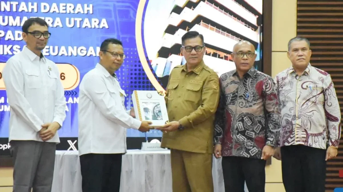 Bupati Nias Selatan Serahkan LKPD 2025 ke BPK, Tegaskan Komitmen Transparansi Keuangan