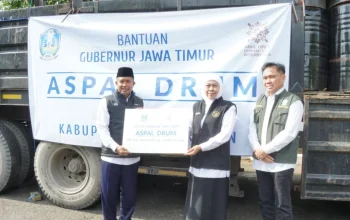 Program Aspal Drum Jatim Digeber, 7.000 Bantuan Targetkan Perbaikan Jalan Desa dan Kabupaten