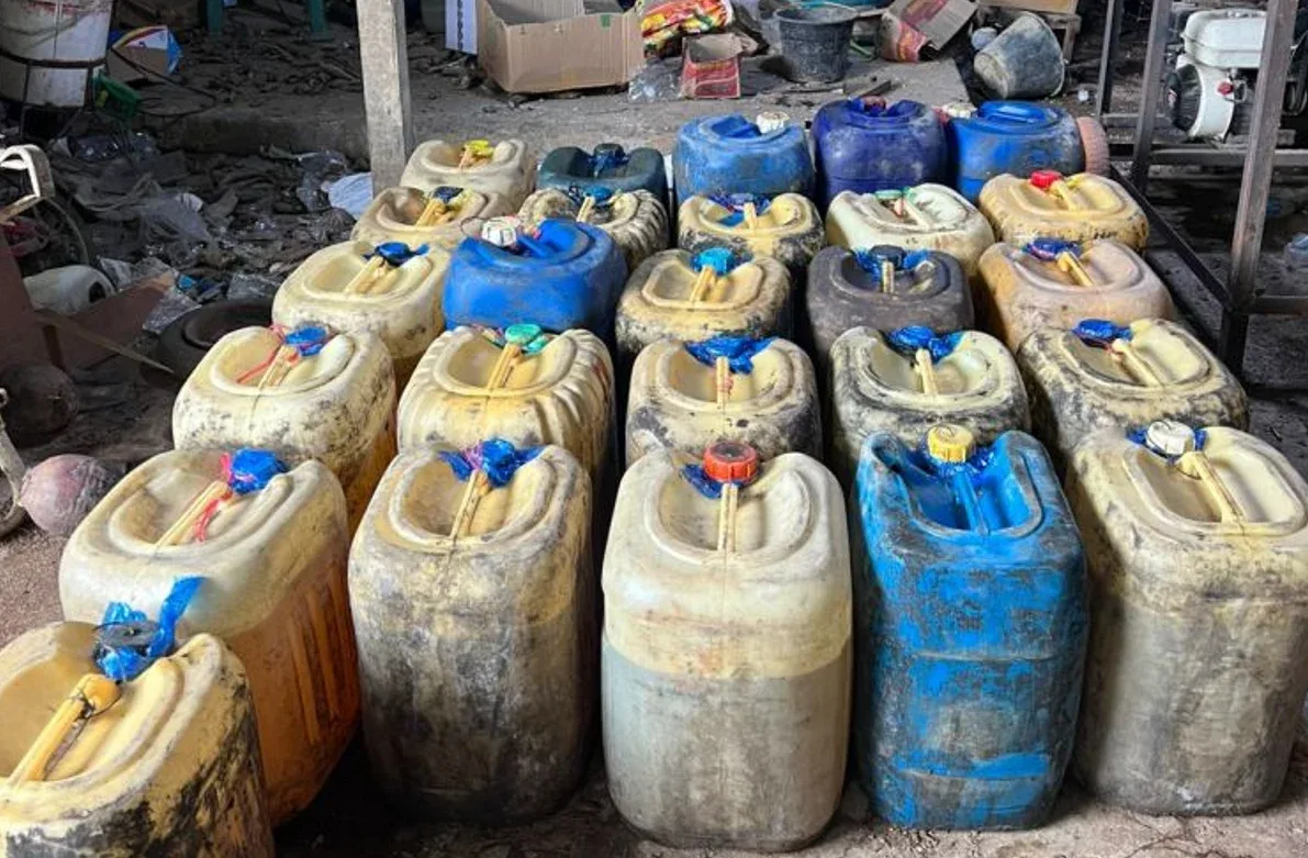 Polda Riau Bongkar Mafia Solar Subsidi untuk PETI