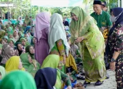 Wabup Pringsewu Hadiri Halalbilhalal Muslimat NU