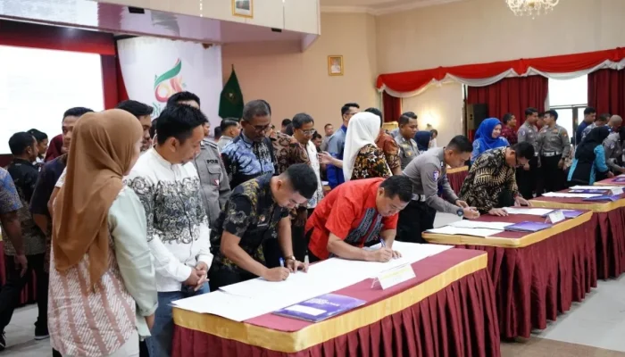 Bapenda Riau Teken Pakta Integritas Massal, Perketat Pengawasan Pajak dan Tekan Kebocoran PAD