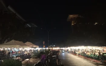 Blokade Jalan di Pekanbaru Ganggu Pedagang, Omzet Anjlok