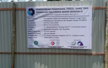 Mega Proyek Rp40,7 Miliar Polbeng dan Transparansi