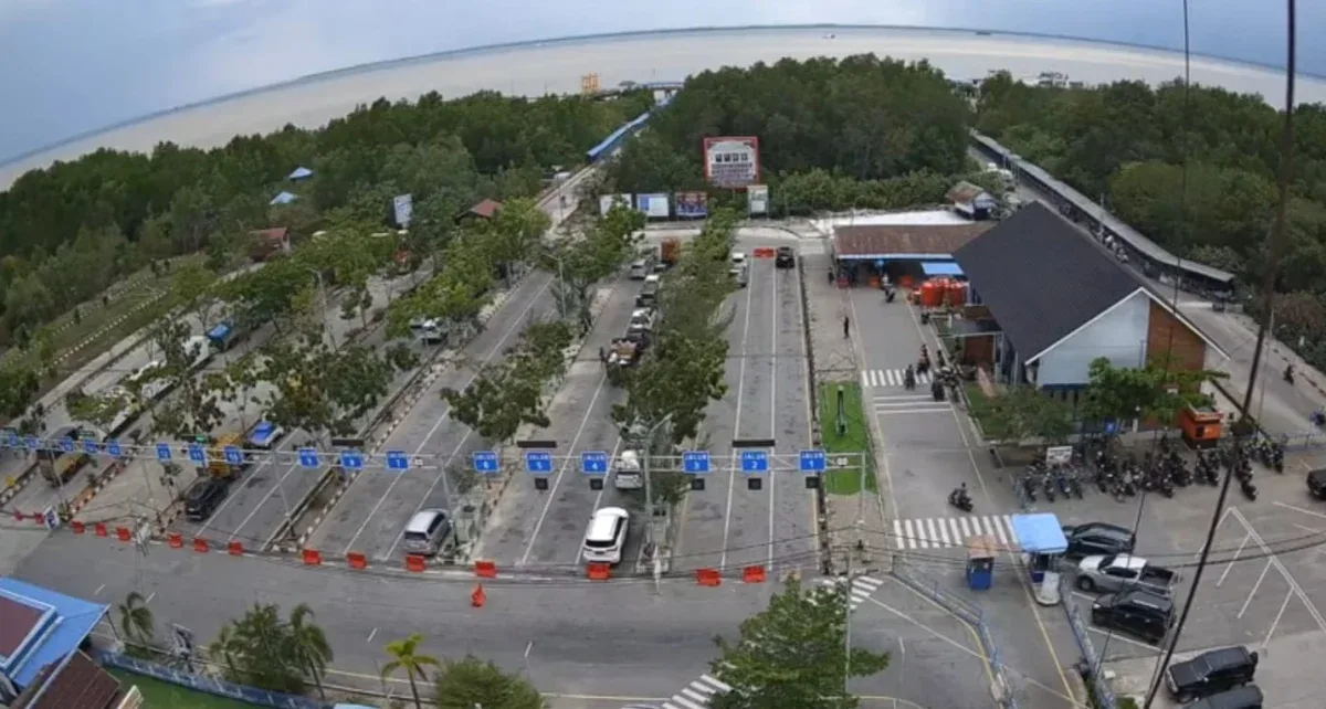 Lonjakan Penyeberangan Bengkalis–Sungai Selari, Antrean Masih Terkendali