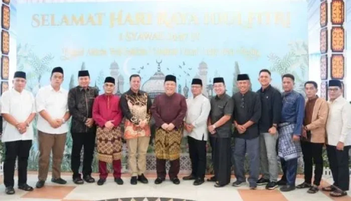 Silaturahmi Idul Fitri Riau, Ketua DPRD Temui Plt Gubernur Perkuat Sinergi