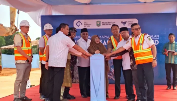 Galangan Kapal KITB Siak Mulai Dibangun, Serap 200 Tenaga Kerja