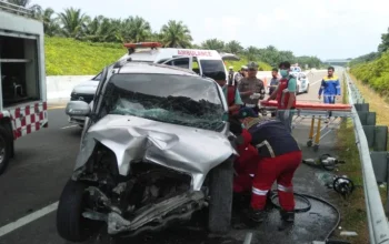 Kecelakaan Tol Pekanbaru–Dumai Tewaskan Pengemudi, Diduga Microsleep